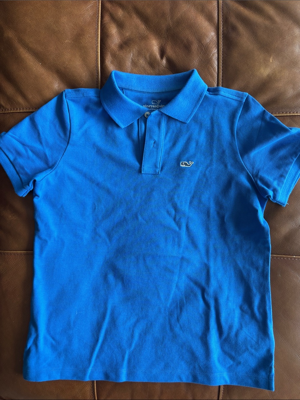 Vineyard Vines Blue Boys' Heritage Polo
